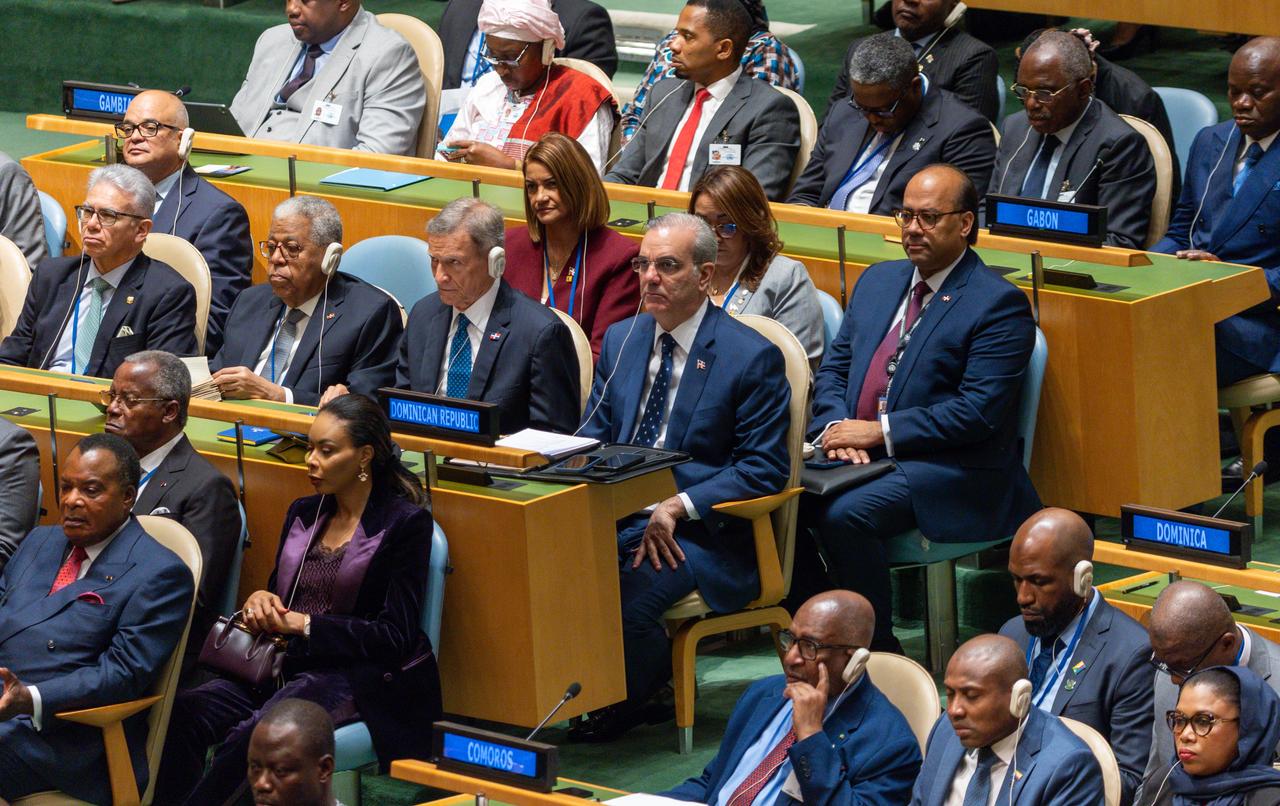 Presidente Abinader participa en la apertura de la 80.ª Asamblea General de la ONU, encabezada por el secretario general