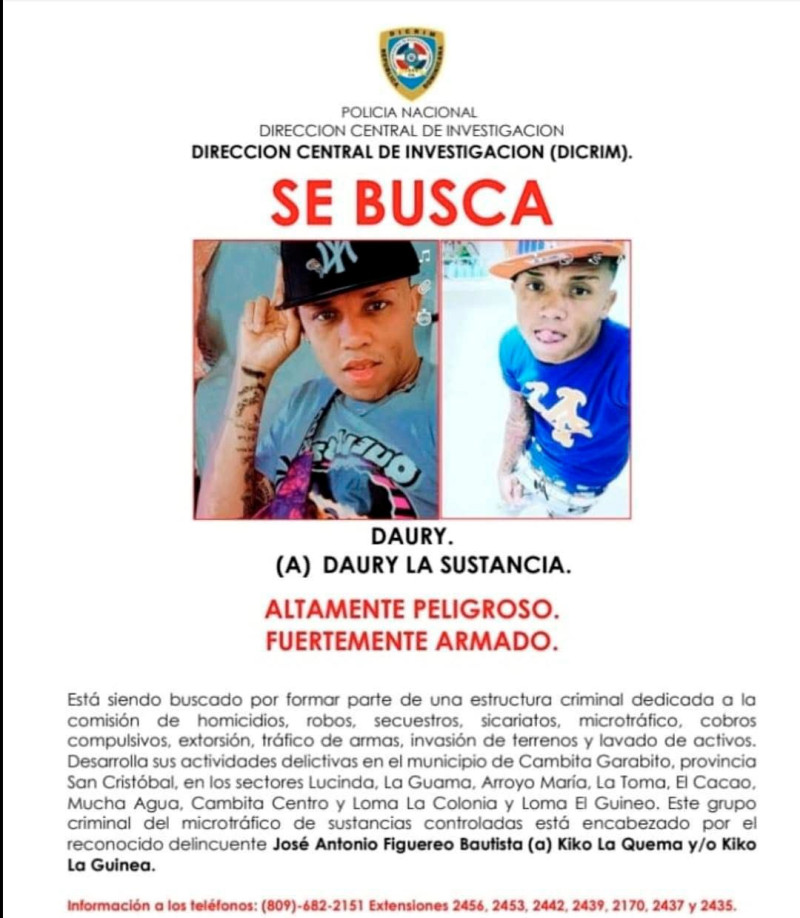 Apresan hombre vinculado a la red que dirigía “Kiko La Quema”