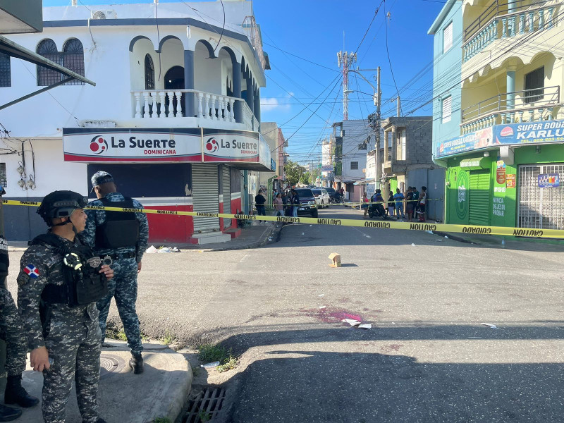 Santiago: Dos muertos y varios heridos en un tiroteo en el sector Pueblo Nuevo
