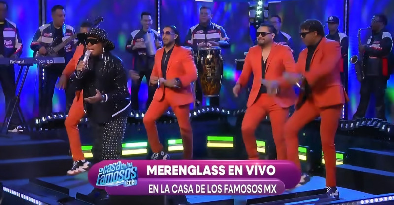 Merenglass pone el broche de oro en la final de «La casa de los famosos» en México