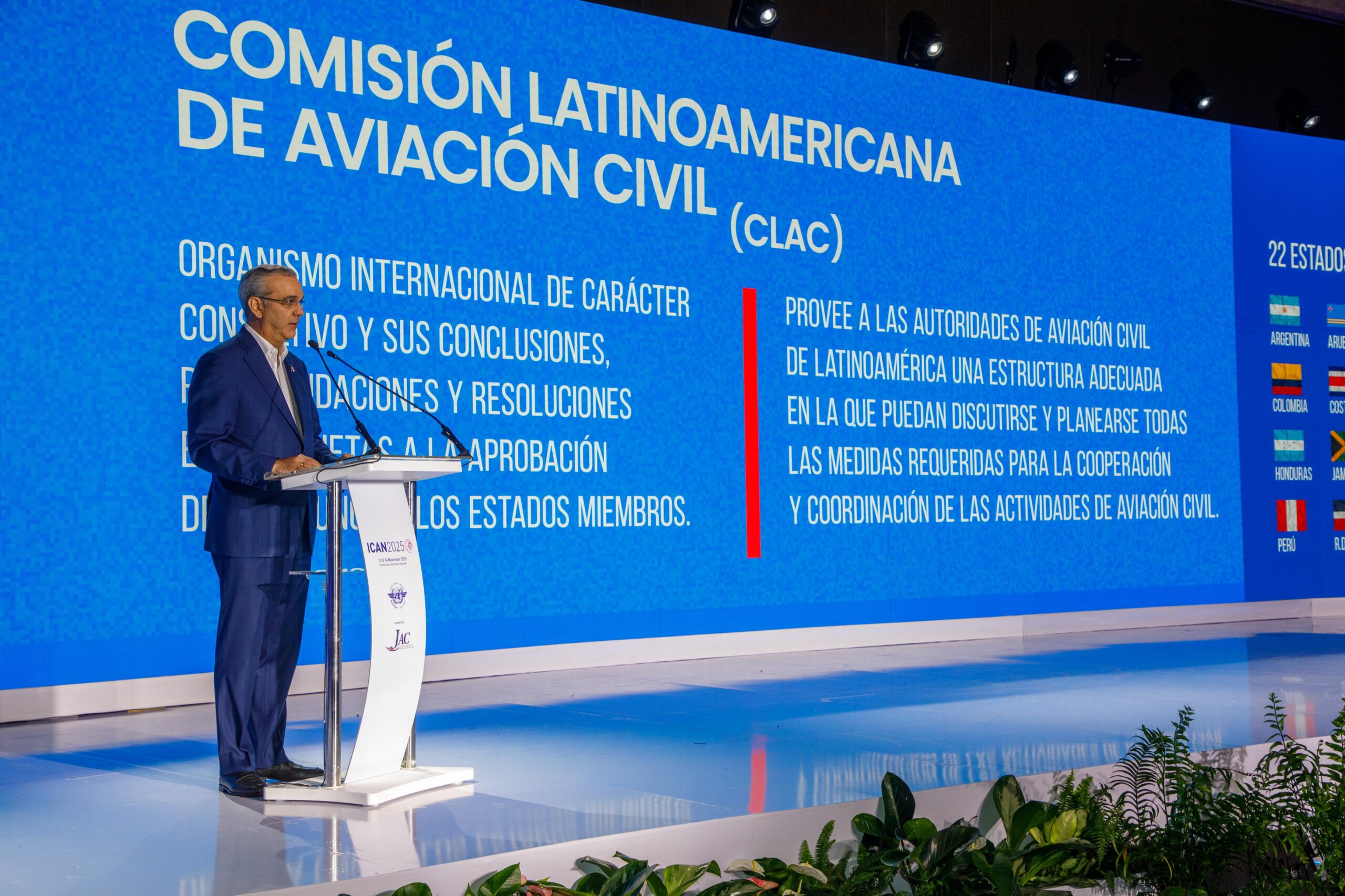 Presidente Abinader dice “sin conectividad aérea no hay éxito en turismo”; reitera firme posición de RD como referente regional en aviación civil