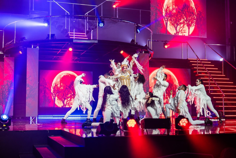 Halloween! inspirado por Lady Gaga desde Lopesan Costa Bavaro