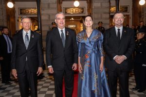 Presidente Abinader participa en cena oficial ofrecida por su homólogo de Costa Rica, Rodrigo Chaves Robles, en honor a jefes de Estado y de Gobierno