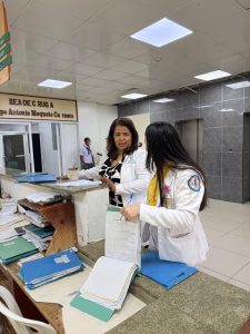 Autoridades supervisan avances en trabajos de mejora y mantenimiento en el hospital Taiwán
