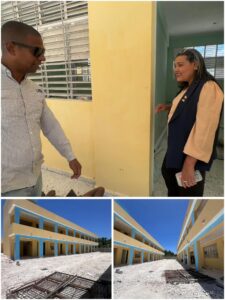 Gobernadora de Azua supervisa avance de obras estratégicas en la provincia