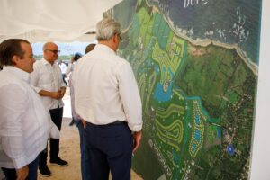 Presidente Abinader realiza visita al proyecto turístico Punta Bergantín en Puerto Plata